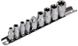 Zestaw nasadek torx E5-E16 9szt nasadki klucze