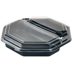 Duni Pojemnik Octaview 580 ml /280 ml czarny