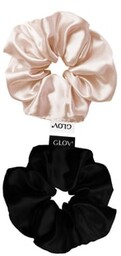 GLOV Scrunchies 2 Pack M - Champagne/Pink Gumka