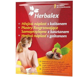 Herbalex, plaster rozgrzewający z kasztanem, 1 sztuka