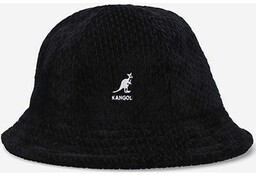 Kangol kapelusz Velour Slub Casual kolor czarny K5319.BLACK-BLACK