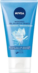 NIVEA Odświeżający żel do mycia twarzy do cery