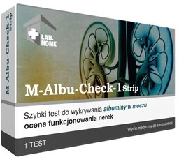 Test do wykrywania albuminy w moczu M-Albu-Check-1, 1