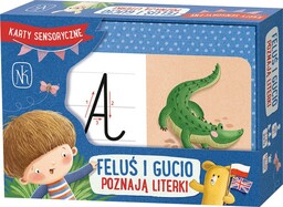 Feluś i Gucio poznają literki Nasza Księgarnia gry