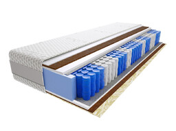 Materac Togo 65x215 cm Twardy kokosowy