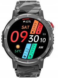 Smartwatch Męski Rubicon RNCF07 Wykonywanie Połączeń Bluetooth Call