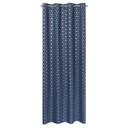 Eurofirany Zasłona gotowa cube 140x250 cm granatowy