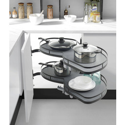 Kosz Cargo Nerka Prawa 450mm Cichy Domyk Mata