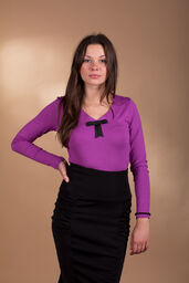 Bluzka Lili 3037 fioletowa