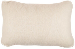 Poduszka wełniana 100% merynos wkład silikonowy zamek 40x60