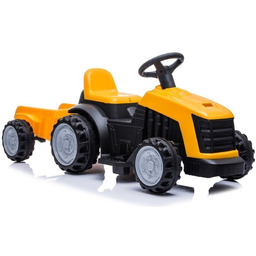 Traktor z Przyczepą na Akumulator TR1908T Żółty