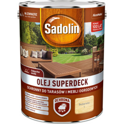 Olej do tarasów i mebli ogrodowych Superdeck Bezbarwny