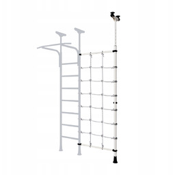 Słupek rozporowy siatka wspinaczkowa czarny