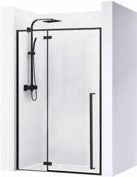 Rea Drzwi prysznicowe FARGO BLACK MAT 110