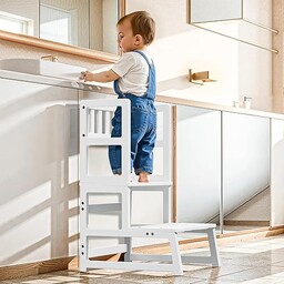 COSYLAND Schodki dla Dzieci Wieża Edukacyjna z 2