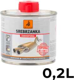 DRAGON Srebrzanka żaroodporna 0,2L