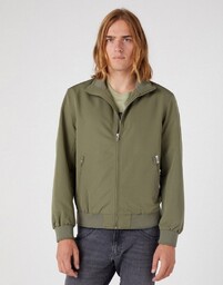 Wrangler Harrington Jacket Męska Kurtka Przejściowa Dusty Olive