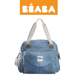 Beaba, Geneva, Torba dla mamy, Play Print Blue