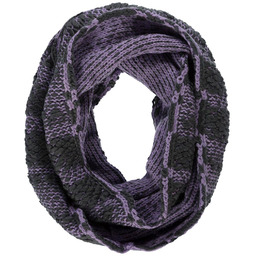 Damski komin ciepły fioletowy Passigatti