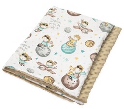 Kocyk Przedszkolaka Do Przedszkola Minky 100X135 Kerstin