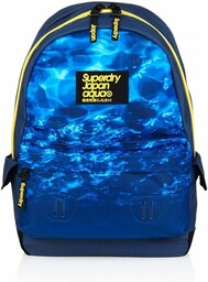 Superdry Backpack Amerykański Plecak, Mężczyźni, Granatowy (Niebieski), Jeden