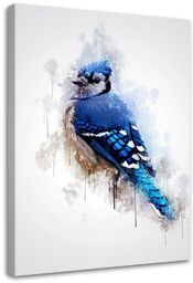 Obraz, Niebieski wróbel - Cornel Vlad 40x60
