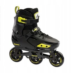 Rolki Rollerblade Apex 3WD Black/Lime 2024 regulowane 18,5-20,5