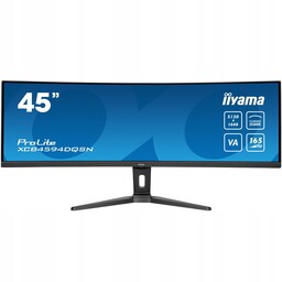 Monitor zakrzywiony 44,5" Iiyama XCB4594DQSN-B1 |5120x1440 (DHQD)|HDR|165Hz