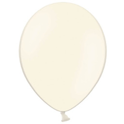 Balony lateksowe pastelowe kremowe - duże - 100