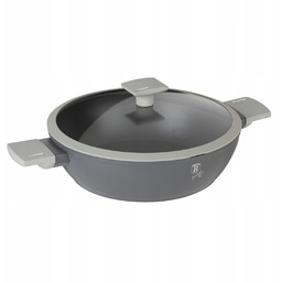 BH-7070 Płaski garnek tytanowy 28 cm Berlinger Haus