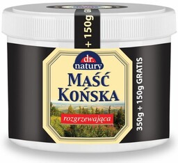 Maść Końska rozgrzewająca do masażu, 500 g