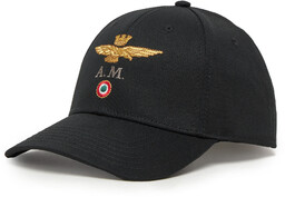 Czapka z daszkiem Aeronautica Militare 251HA1100CT2848 Czarny