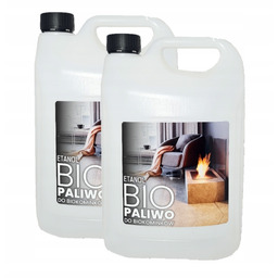 Paliwo do Biokominków biopaliwo zestaw 10L 2x5L