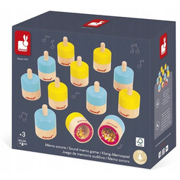 Gra edukacyjna memory dźwiękowe sensoryczne, dla dzieci 3