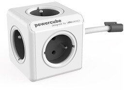 PowerCube Extended 5 gniazd 1.5m szary