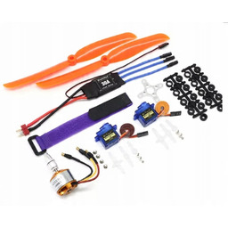 Zestaw silnik A2212 2200KV, Esc 30A 2x śmigło