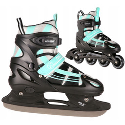 2w1 Łyżworolki Rolki Łyżwy Hokejowe Z Regulacją Młodzieżowe