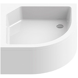 New Trendy Artus brodzik półokrągły 90x90x29 cm B-0364