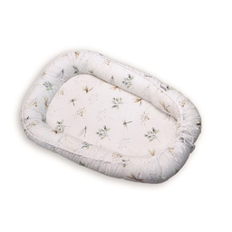 Babymatex Gniazdko niemowlęce Prestige natural cotton 55x80 białe