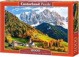 Castorland C200610 kościół św. Magdalena, Dolomity Puzzle (2000