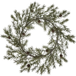 House Doctor - Wieniec świąteczny świerkowy 45 cm