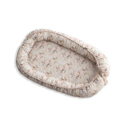 Babymatex Gniazdko niemowlęce Prestige natural cotton 55x80 beżowe