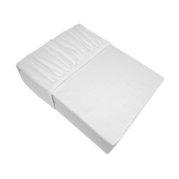 Greno Prześcieradło jersey 180x200 białe z gumką Bielbaw
