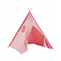 Namiot domek Teepee tipi 120x120x160 cm różowy Domarex