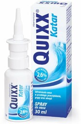QUIXX Katar hipertoniczny spray do nosa, 30 ml