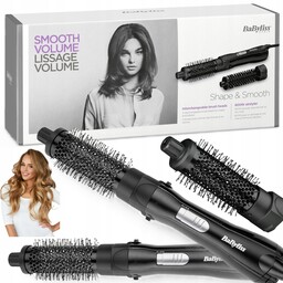 Suszarko-lokówka Babyliss Obrotowy Przewód Ceramiczna Powłoka Szczotki