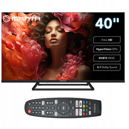 Telewizor 40 cali Led Smart Tv WiFi Fhd