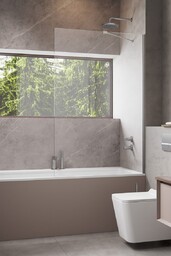 Radaway Modo New Brushed Nickel Pnj parawan nawannowy
