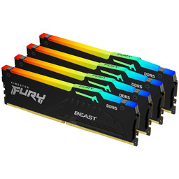 Kingston FURY Beast Czarny RGB XMP DDR5 128GB