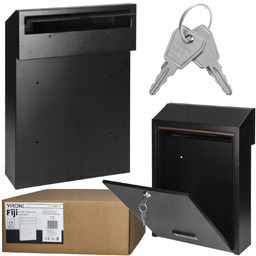 Skrzynka Na Listy Przelotowa Dwustronna Na Ogrodzenie C4